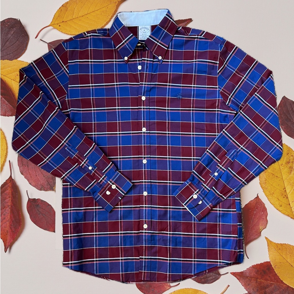 Brooks Brothers Men’s Dress Shirt (Size Medium) Great Condition